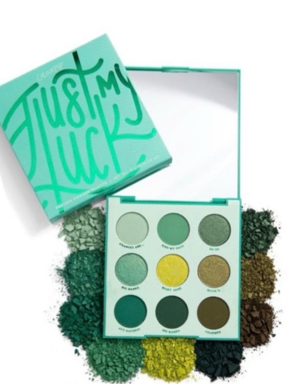 Colourpop Just My Luck Shadow Palette new discontinued